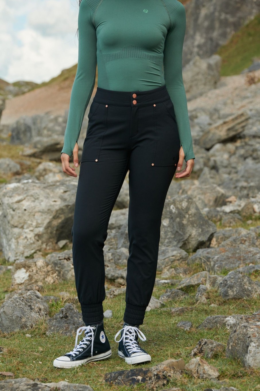 Clothes ACAI Outdoorwear Hiking Tops  Windproof Full Zip Fleece - Deep Navy  ~ Genehasale